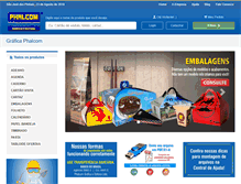 Tablet Screenshot of phalcom.com.br